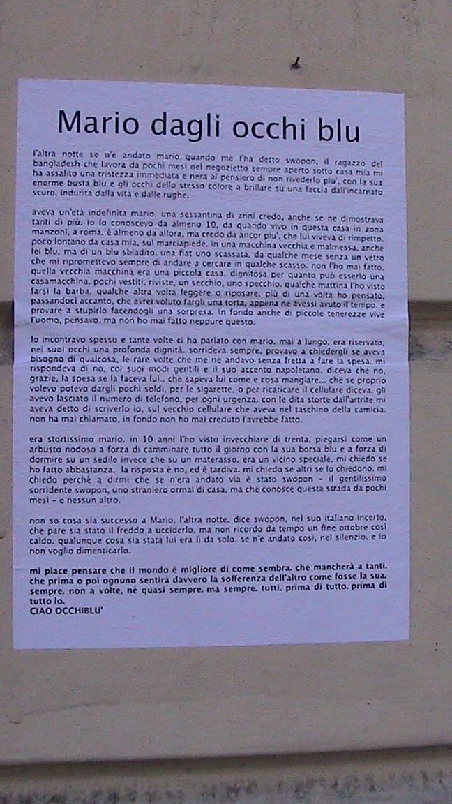 Homeless, l’ultimo ostacolo alla deprivazione&nbsp;totale