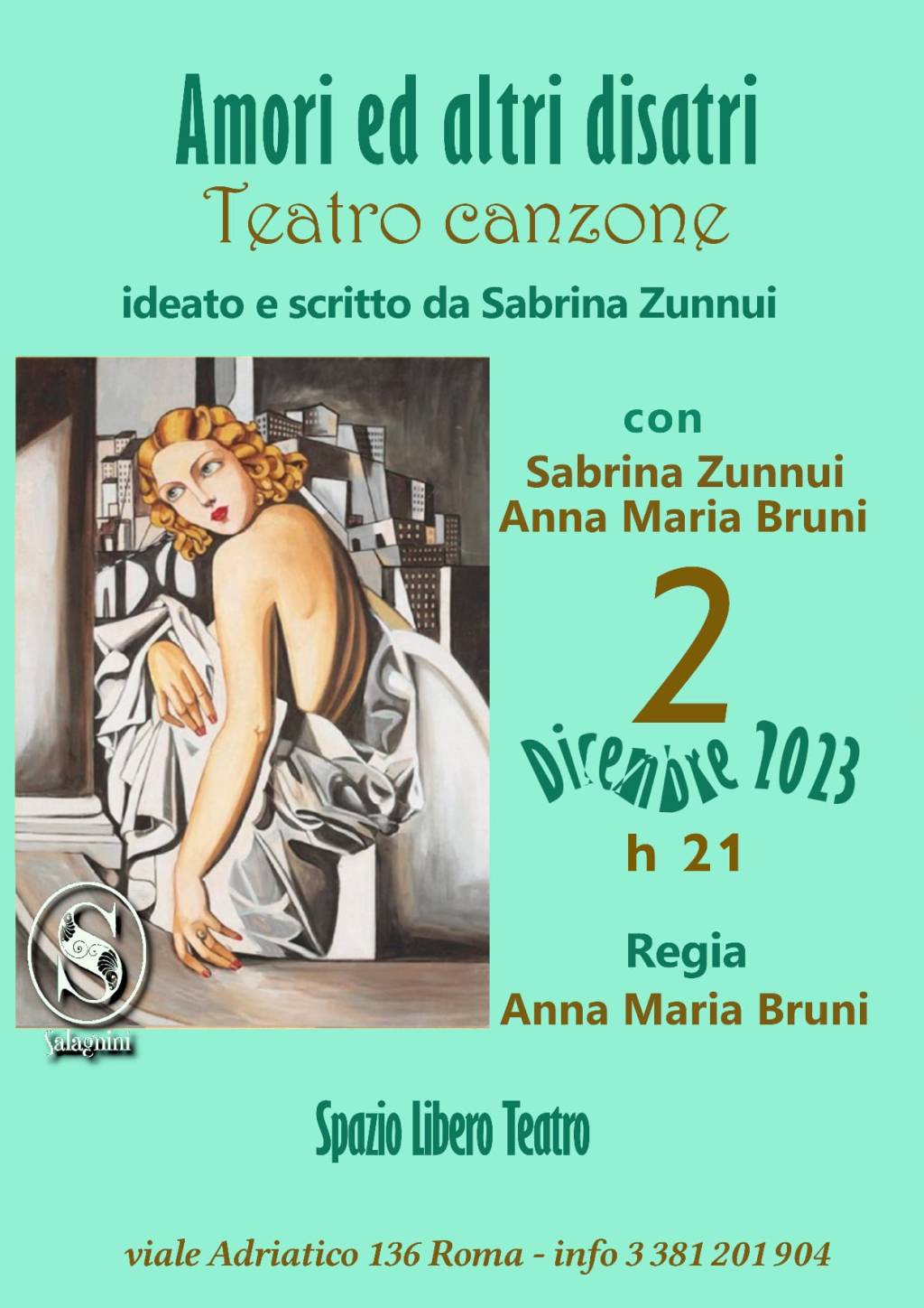 AMORI E ALTRI DISASTRI. Teatro canzone per la libertà delle&nbsp;donne