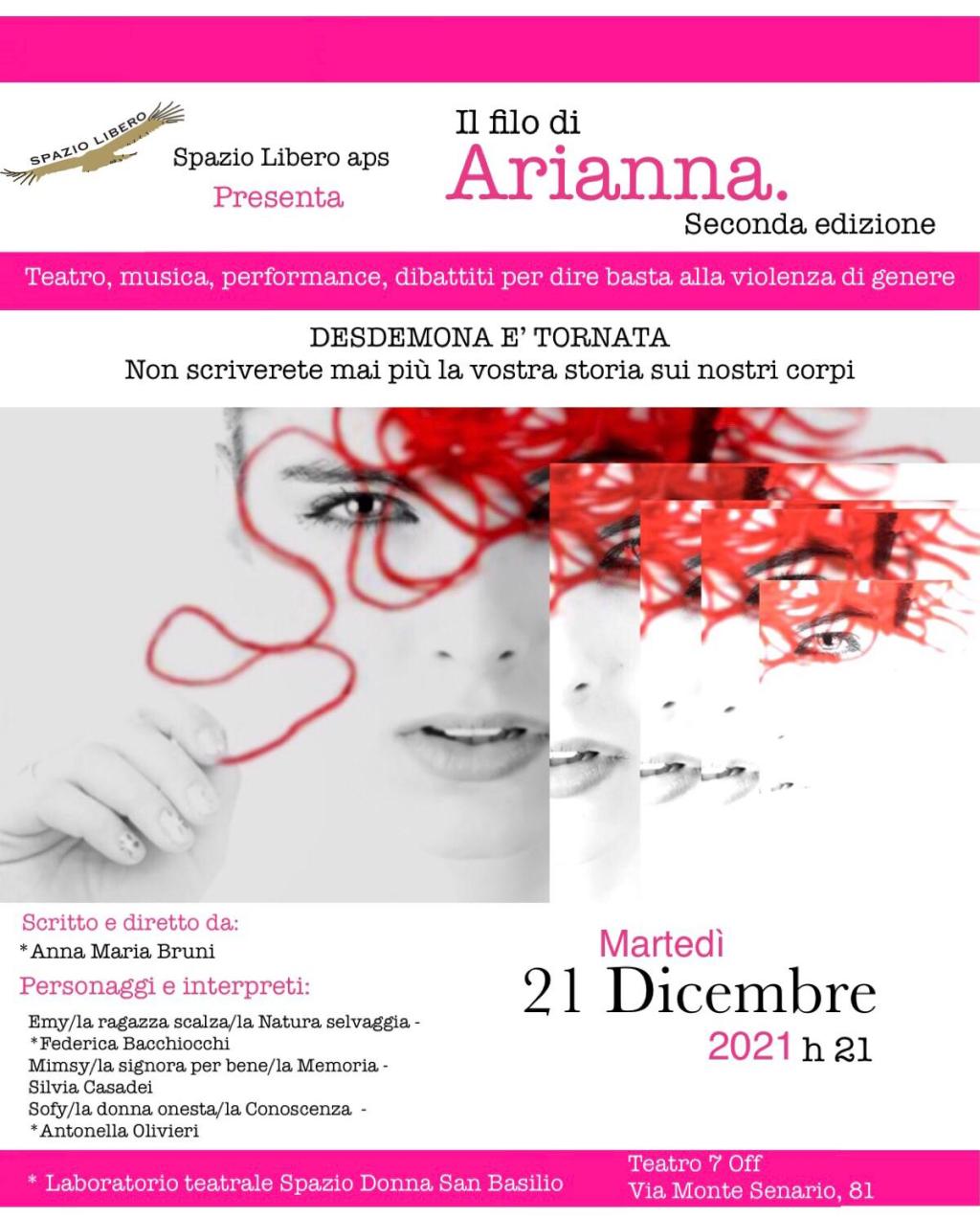 “DESDEMONA E’ TORNATA”. Al Teatro 7 Off. Le&nbsp;interviste