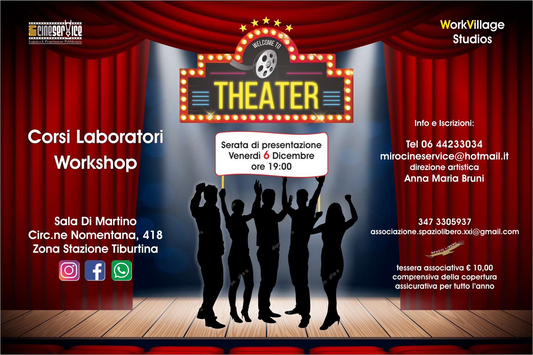 Il Teatro. Perché “venga fuori tutto ciò che è dentro”. Appuntamento al Work&nbsp;Village