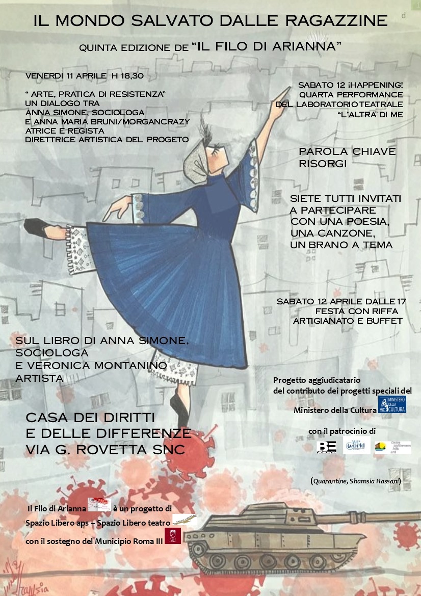 “ARTE PRATICA DI RESISTENZA”. alla Casa dei&nbsp;diritti