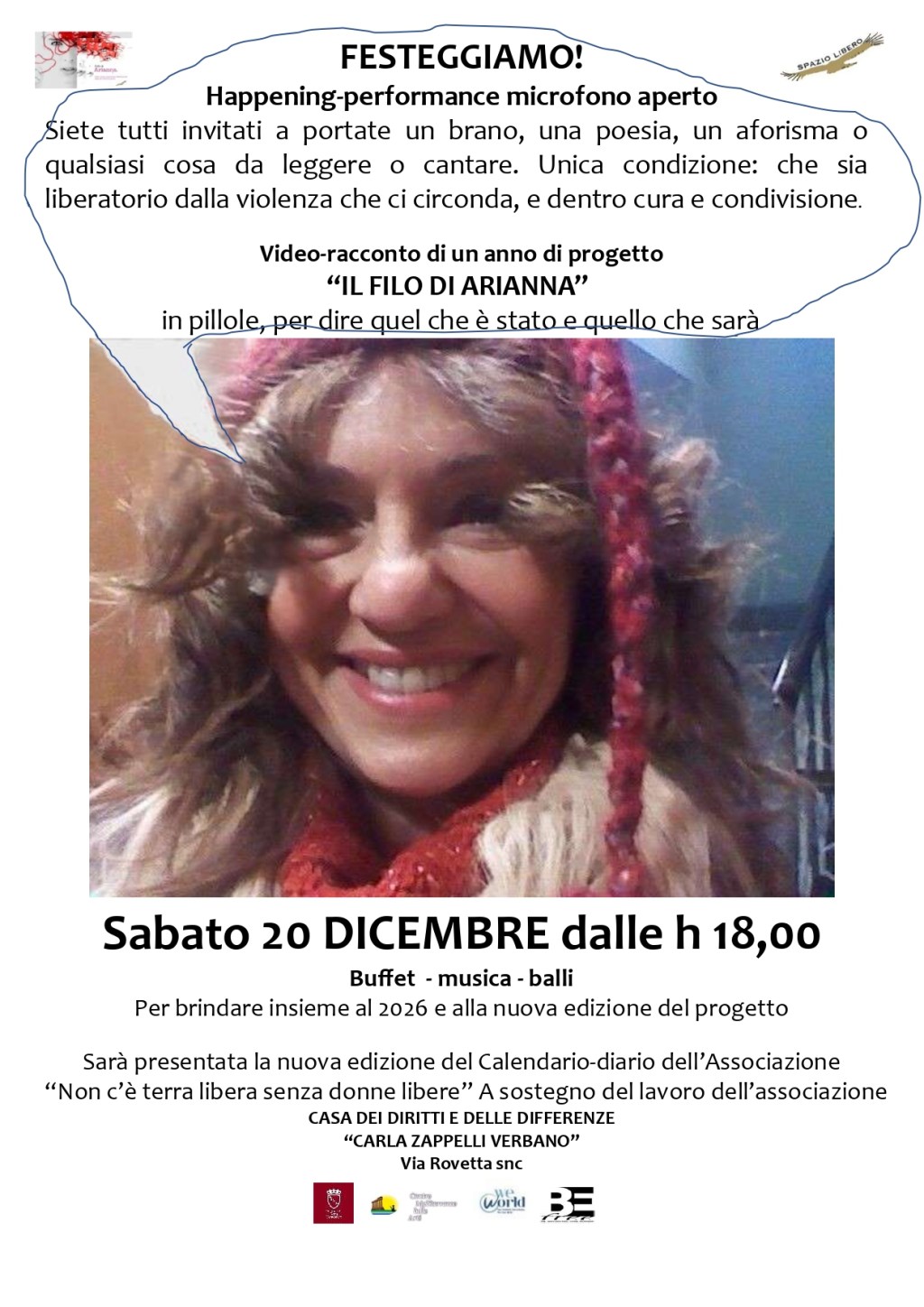 Un Happening poetico per tenerci unitə in un unico&nbsp;abbraccio